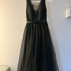 JJ’s House Black Midi Dress